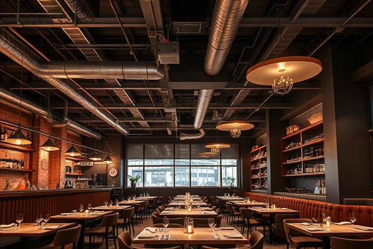 Upscale Bar Interior